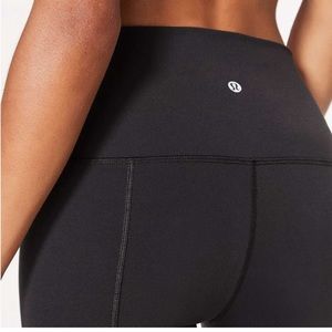 Lululemon Wunder Under High-Rise Crop 23" *Updated Scallop Full-On Luxtreme